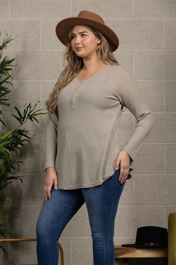 Waffle Warmth Henley