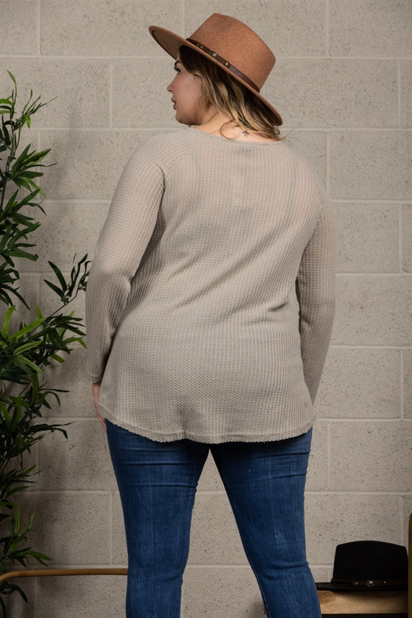 Waffle Warmth Henley