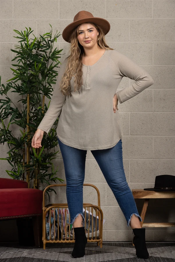 Waffle Warmth Henley
