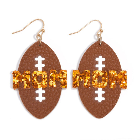 Glitter Mom Earrings