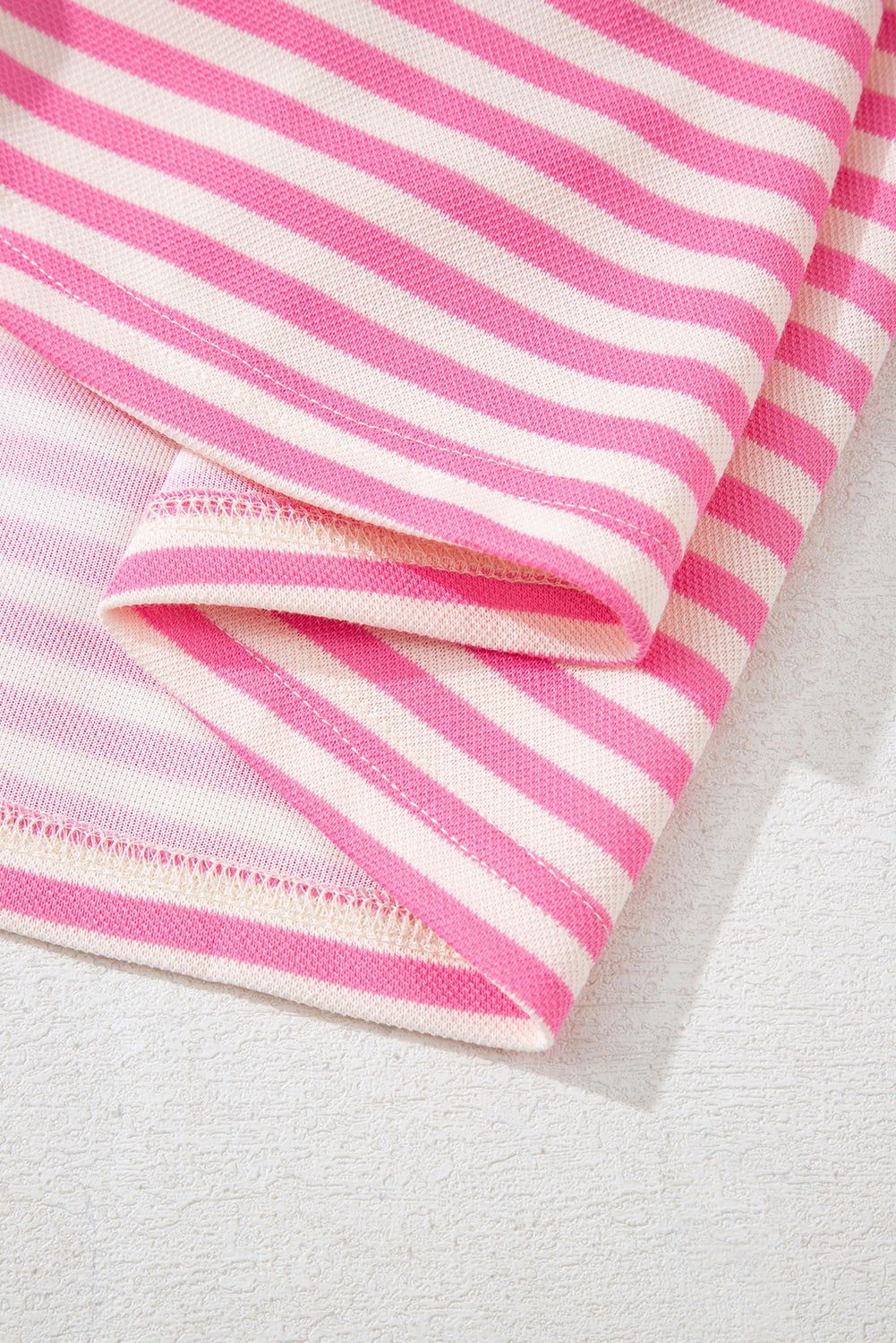 Black Stripe Bowknot Backless T-Shirt