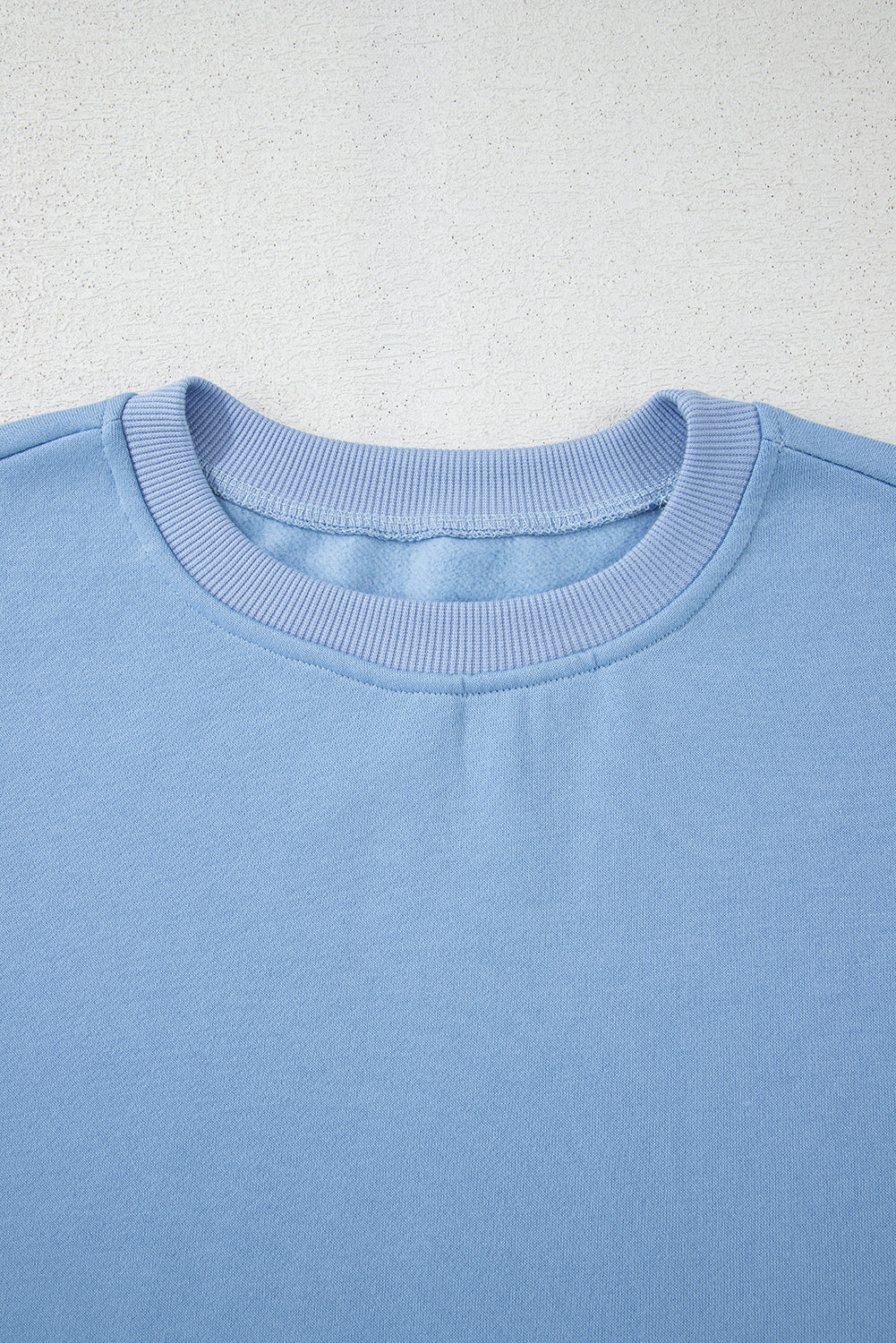 Fiery Red Sweet Bowknot Round Neck Sweatshirt