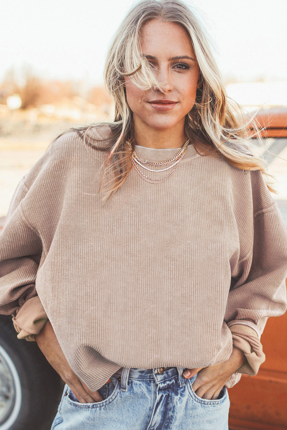 Chic Relaxed Fit Sweatshirt