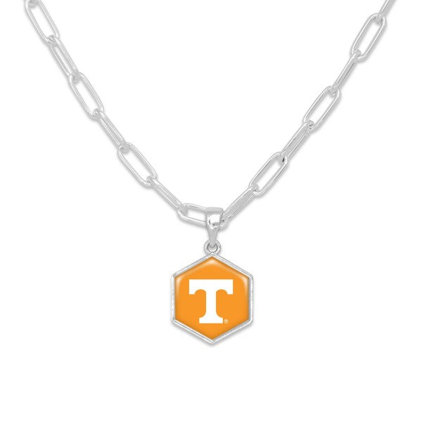 Power "T" Paperclip Chain Necklace