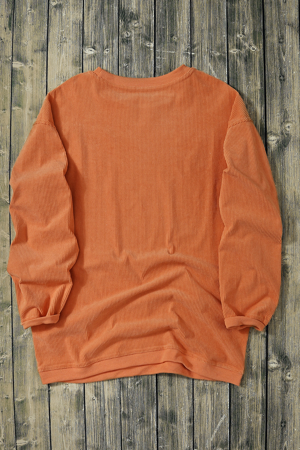 Orange Vols Ribbed Oversized Sweatshirt