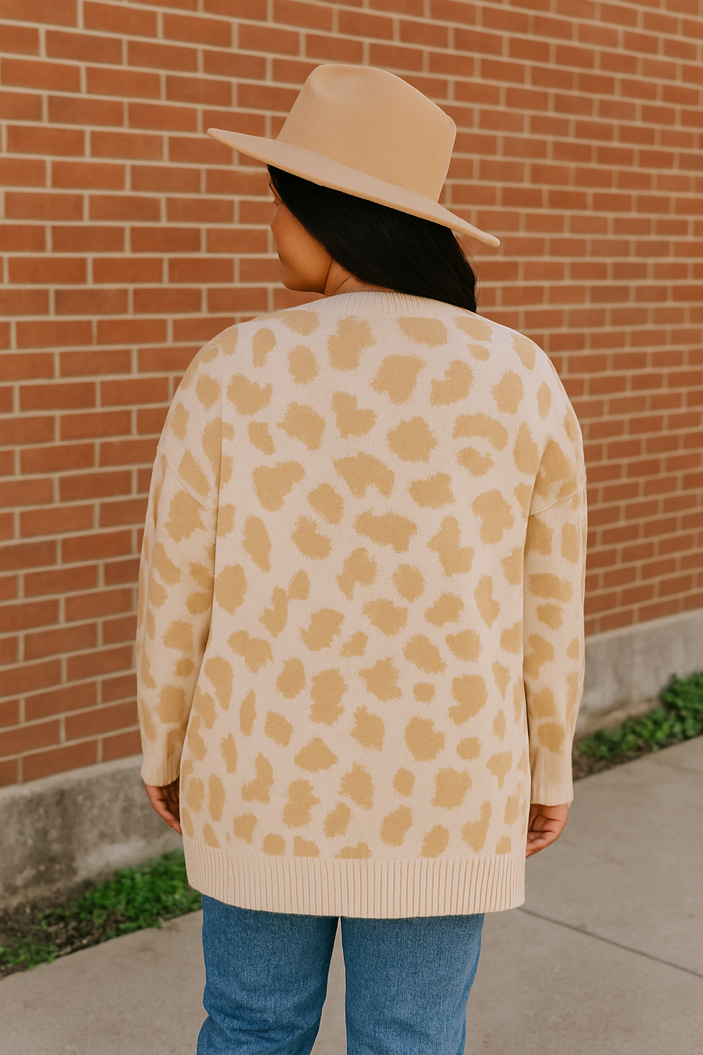 Golden Dusk Leopard Cardigan