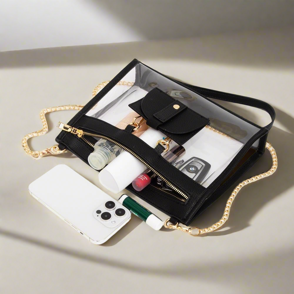 Clear Kouture Purse
