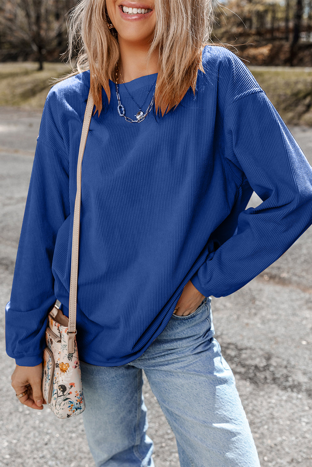 Chic Relaxed Fit Sweatshirt