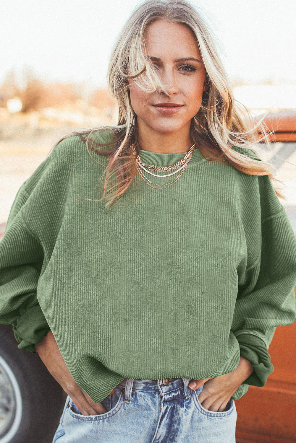 Chic Relaxed Fit Sweatshirt