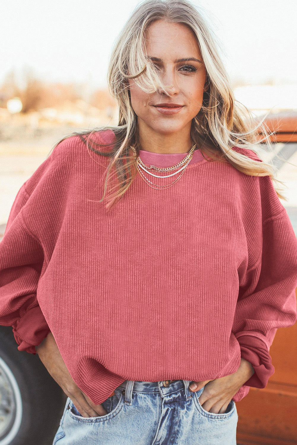 Chic Relaxed Fit Sweatshirt