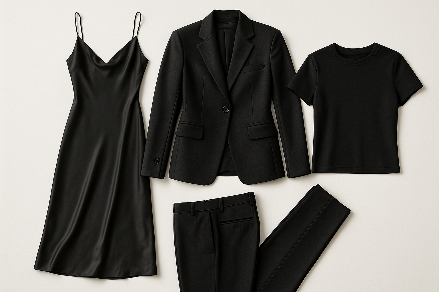 black clothing