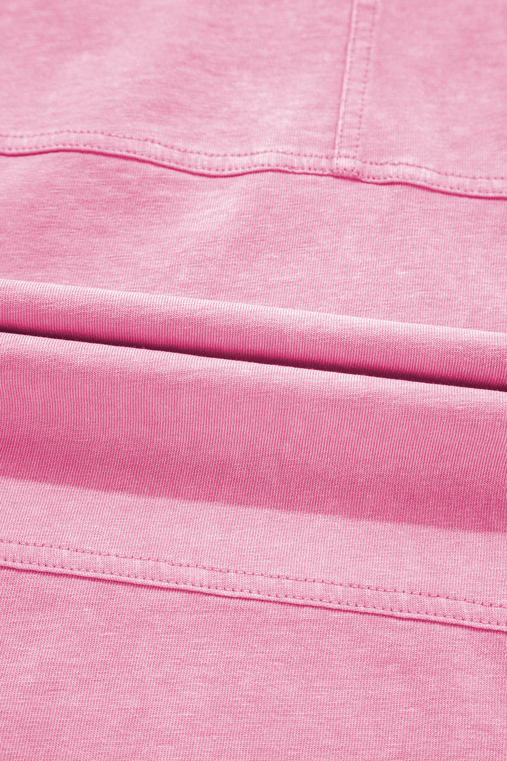 Bonbon Mineral Wash Exposed Seam Wide Leg Cargo Pants