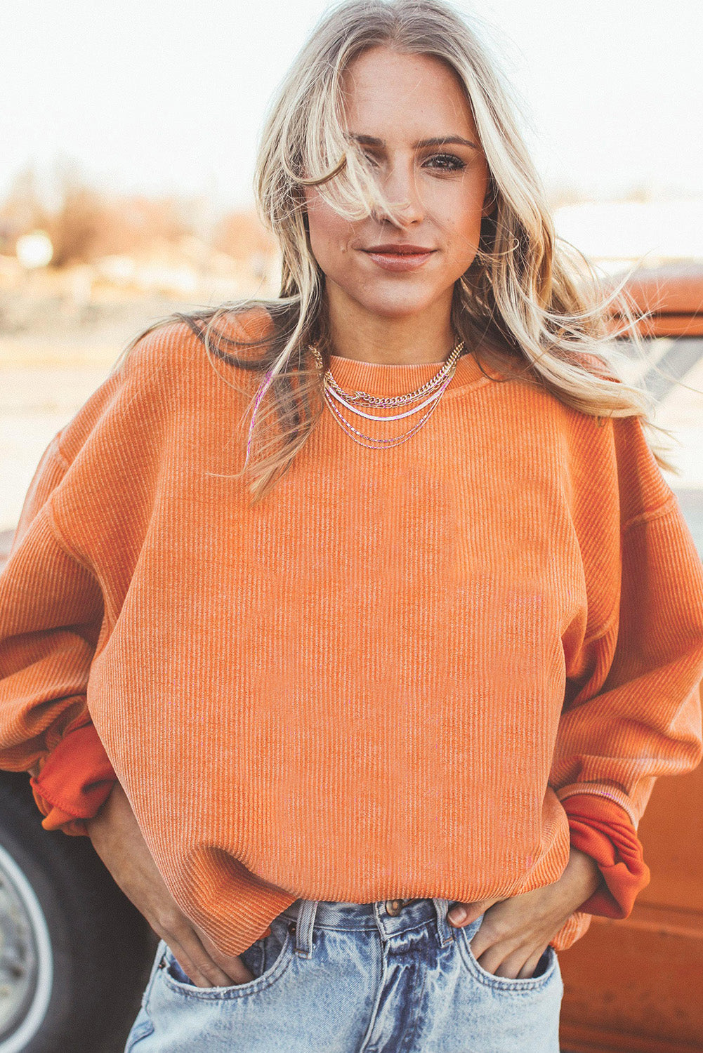 Chic Relaxed Fit Sweatshirt