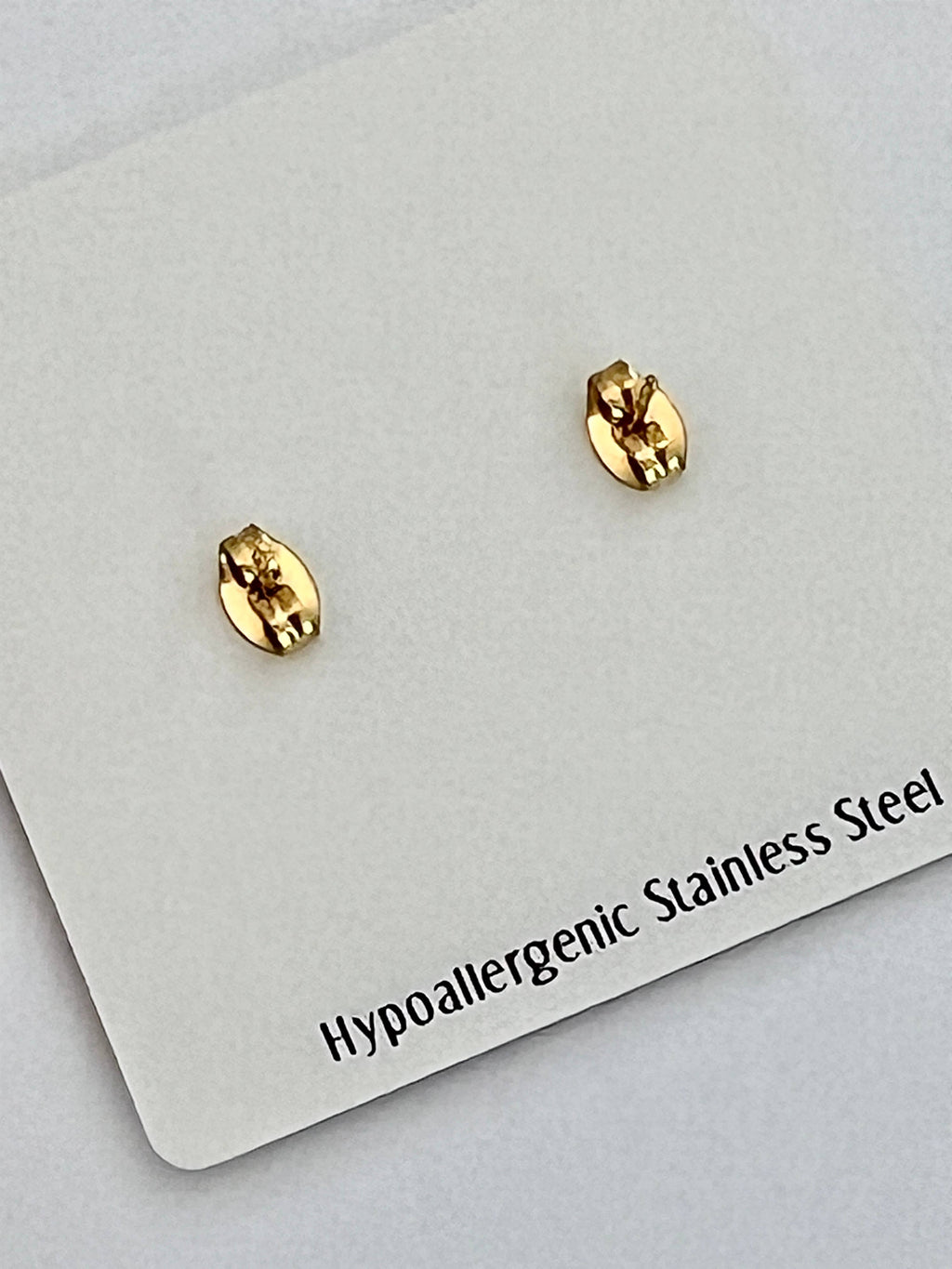 Go Vols Cute Game Day Gold Stud Earrings, Tennessee Gameday