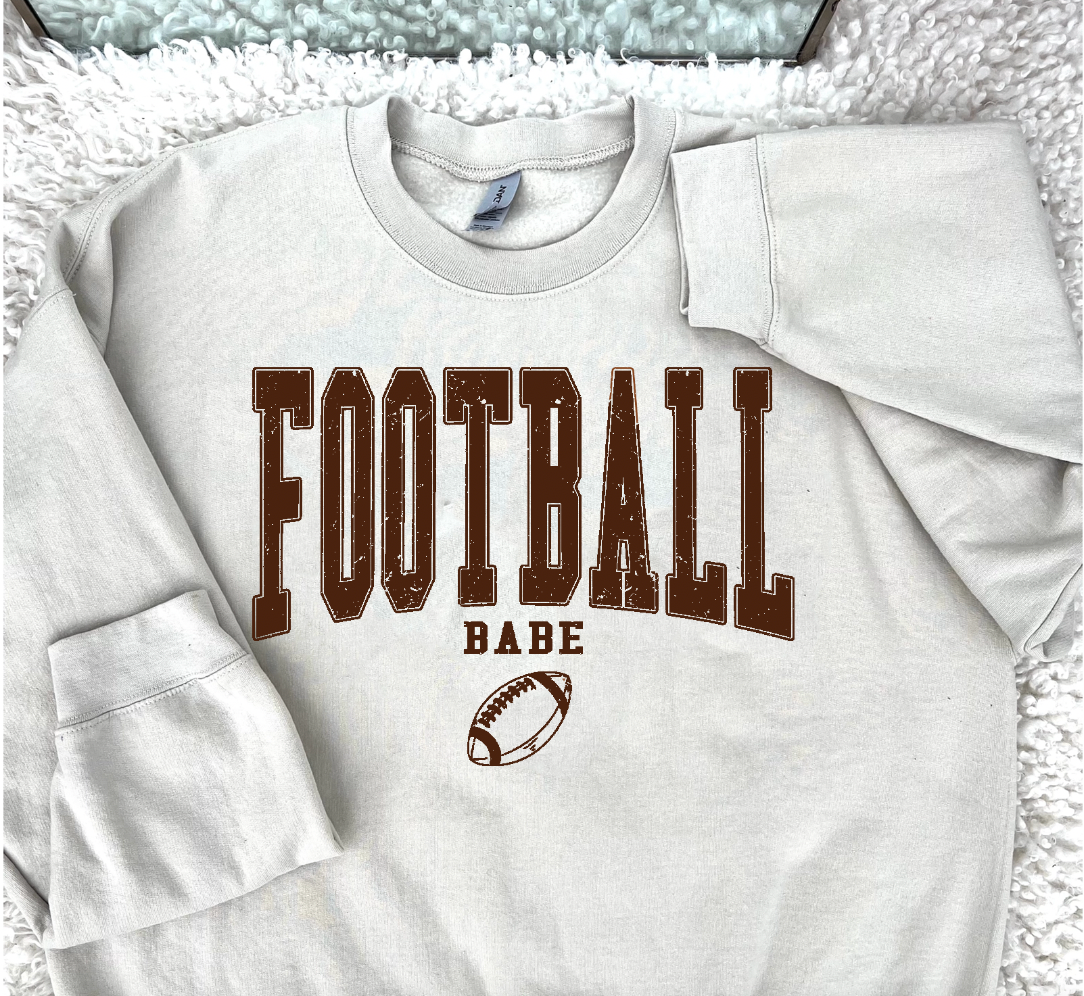 Foot Ball Babe Sweatshirt