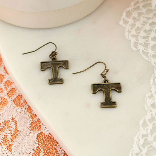 Tennessee Vintage Logo Earrings