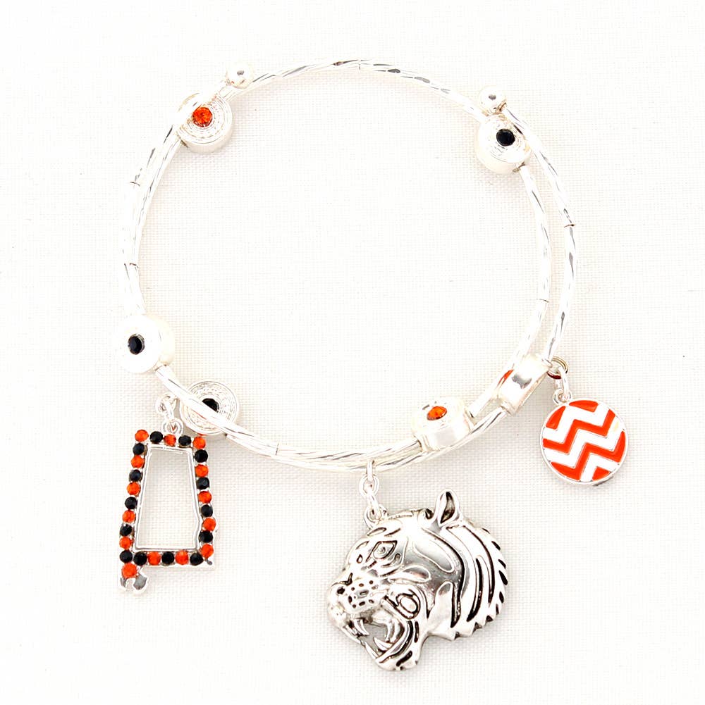 Auburn -State of Alabama Wrap Bracelet