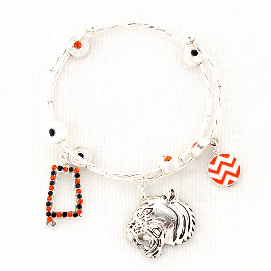 Auburn State Wrap Bracelet